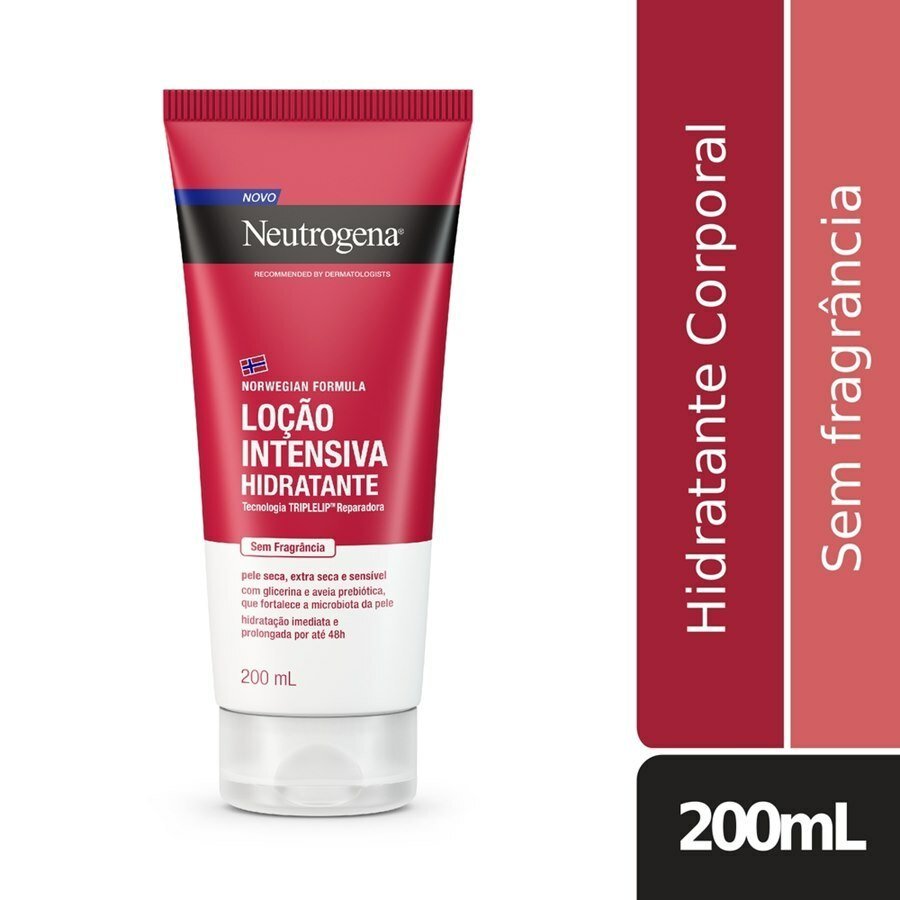 Neutrogena Norwegian Hidratante Corporal Intensivo Sem Fragrância 200ml