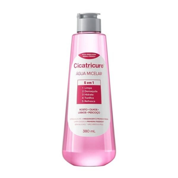 Água Micelar 5 Em 1 Cicatricure 380ml