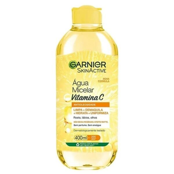 Água Micelar Vitamina C Antioleosidade Garnier 400ml