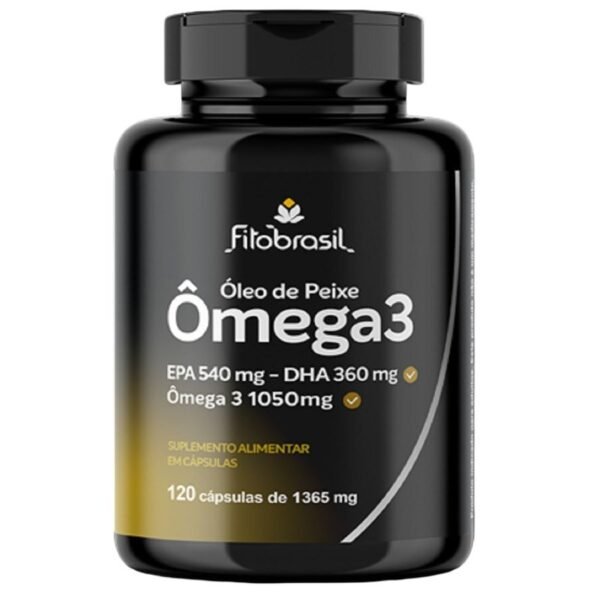 Ômega 3 1365mg Fitobrasil 120 Cápsulas
