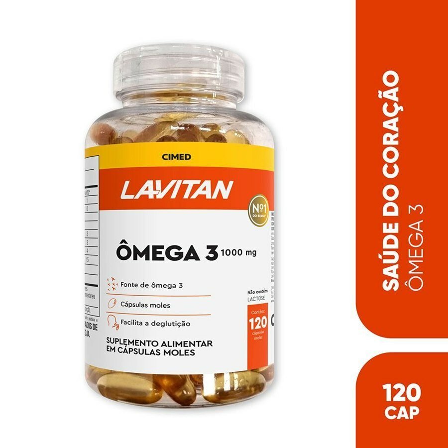 large-638985561066688086-831119_1.jpg Lavitan Ômega 3 1000mg 120 Cápsulas - Imagem 1